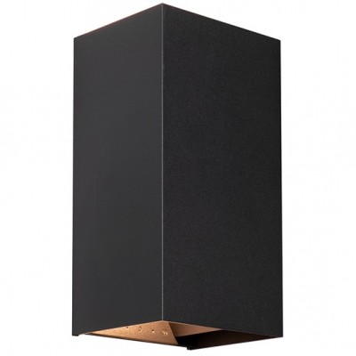 Φωτιστικό Επίτοιχο Απλίκα LED 20W 230V 2000lm CCT Αλουμινίου Μαύρο IP65 17-05200-2